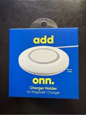 On Running Blue and Yellow Charger Holder Packaging